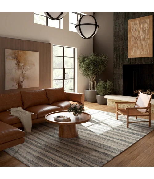 Rugs Town Norwood Gray Calliope 6ft. x 9ft. Rect. Rug