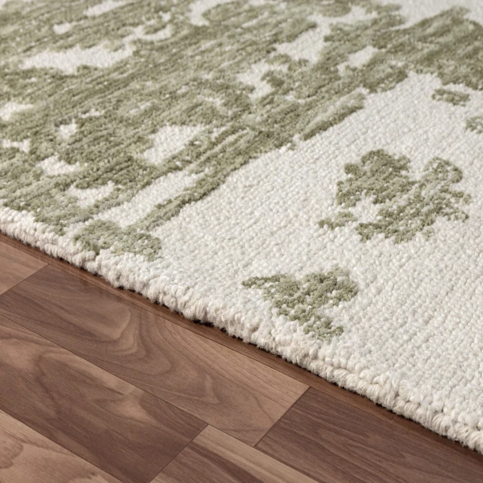 Rugs Town Green NUVIA 7ft.9in. x 9ft.9in. Rectangle Rug