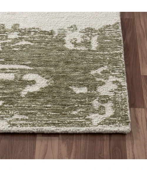 LR Home Nuvia Green NUVIA 10ft. x 14ft. Rectangle Rug