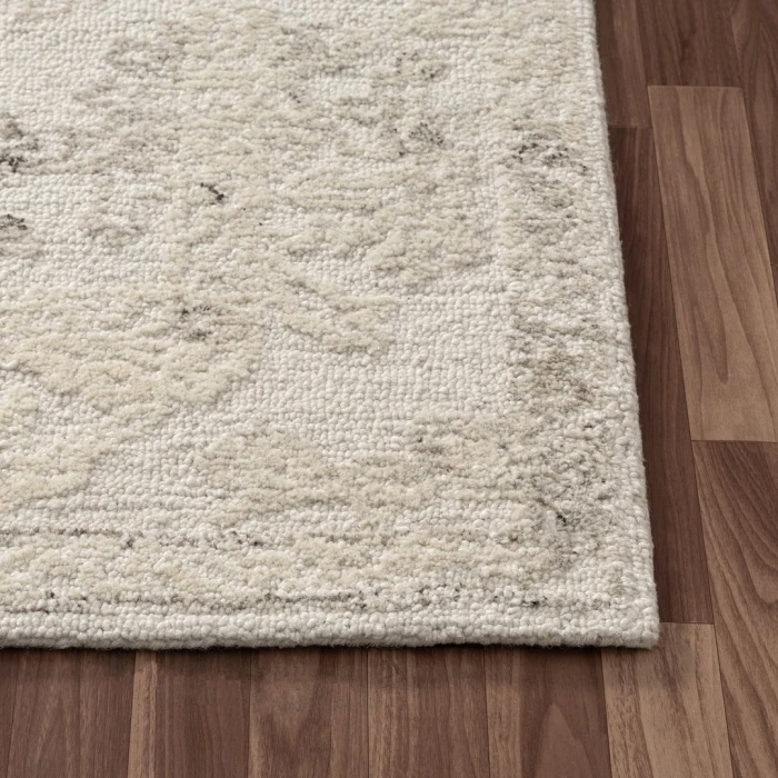 Rugs Town Ivory Zephyr 7ft.9in. x 9ft.9in. Rect. Rug