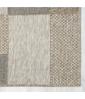 LR Home Oslo 82114 Tan/ Brown 7'-10" X 9'-6 Rect. Rug