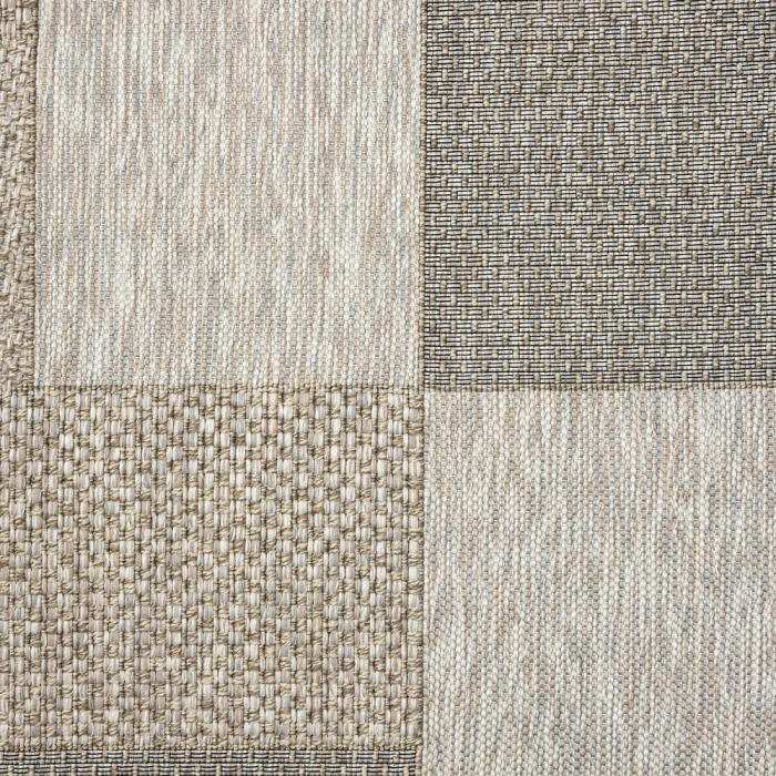 LR Home Oslo 82114 Tan/ Brown 5'0" X 7'0 Rect. Rug