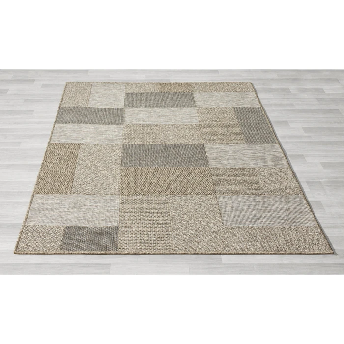 LR Home Oslo 82114 Tan/ Brown 5'0" X 7'0 Rect. Rug