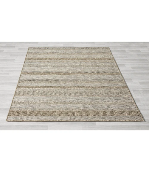 LR Home Oslo 82115 Tan/ Cream 7'-10" X 9'-6 Rect. Rug