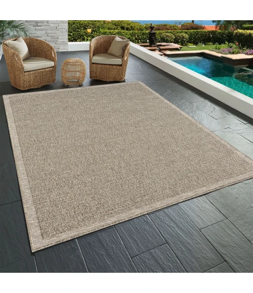 Rugs Town Oslo Tan OSLOC 7ft.10in. x 9ft.6in. Rectangle Rug