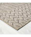 LR Home Oslo 82117 Beige/ Brown 5'0" X 7'0 Rect. Rug