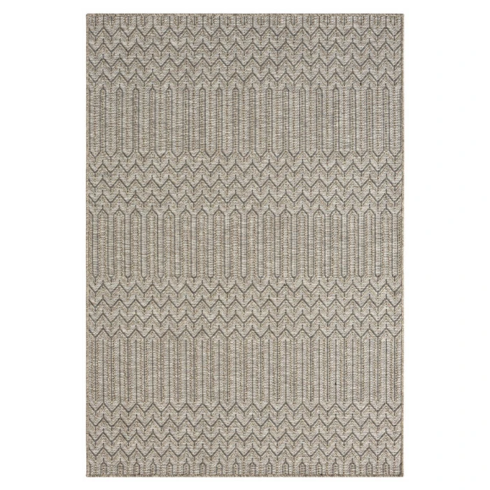 LR Home Oslo 82117 Beige/ Brown 5'0" X 7'0 Rect. Rug