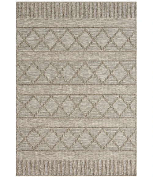 LR Home Oslo Tan OSLOC 2ft. x 3ft. Rectangle Rug