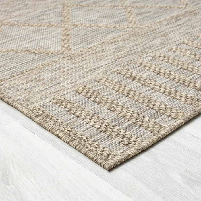 Rugs Town Tan OSLOC 2ft. x 3ft. Rectangle Rug