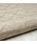 LR Home Oslo Tan OSLOC 2ft. x 3ft. Rectangle Rug