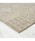 LR Home Oslo 82118 Tan/ Cream 7'-10" X 9'-6 Rect. Rug