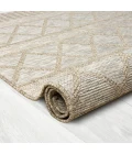 LR Home Oslo 82118 Tan/ Cream 7'-10" X 9'-6 Rect. Rug