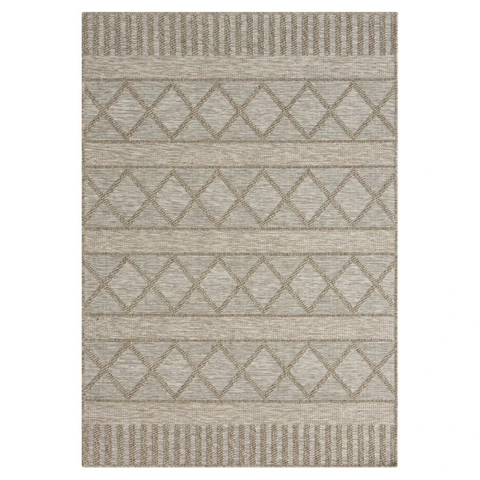 LR Home Oslo 82118 Tan/ Cream 5'0" X 7'0 Rect. Rug