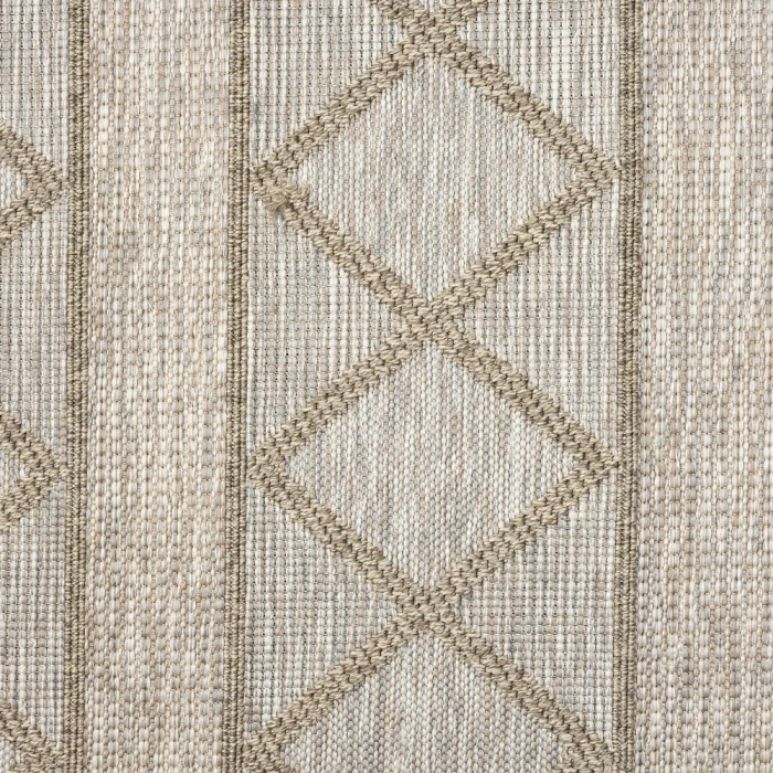 LR Home Oslo 82118 Tan/ Cream 5'0" X 7'0 Rect. Rug