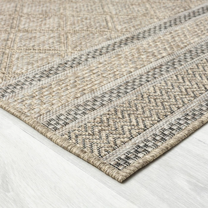 Rugs Town Tan OSLOC 2ft. x 3ft. Rectangle Rug