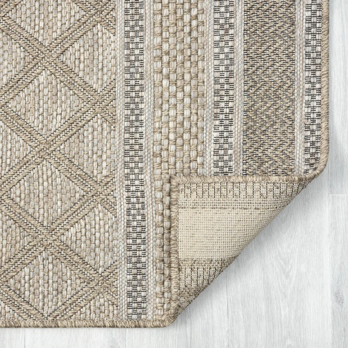 Rugs Town Tan OSLOC 2ft. x 3ft. Rectangle Rug