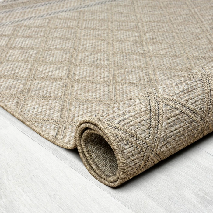 Rugs Town Tan OSLOC 2ft. x 3ft. Rectangle Rug