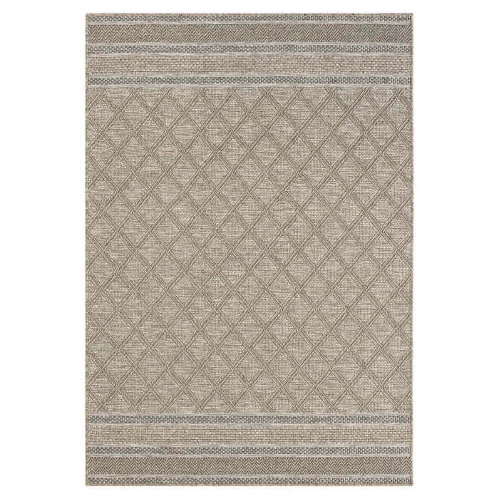 LR Home Oslo 82119 Tan/ Cream 5'0" X 7'0 Rect. Rug