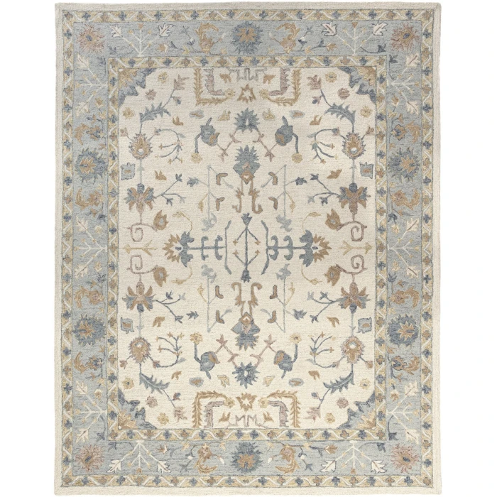 Rugs Town Ivory PALLO 9ft. x 12ft. Rectangle Rug