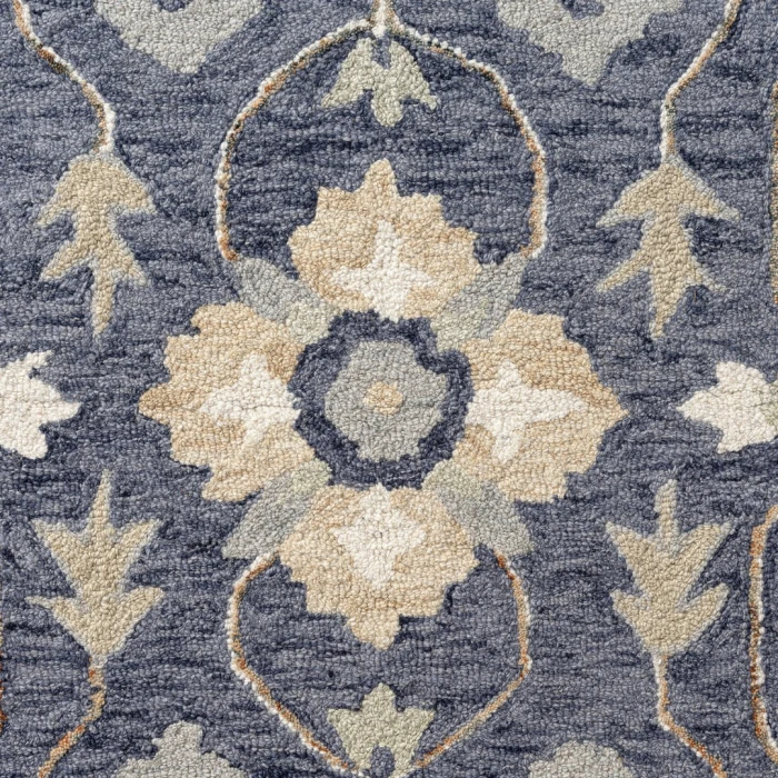 Rugs Town Blue PALLO 9ft. x 12ft. Rectangle Rug