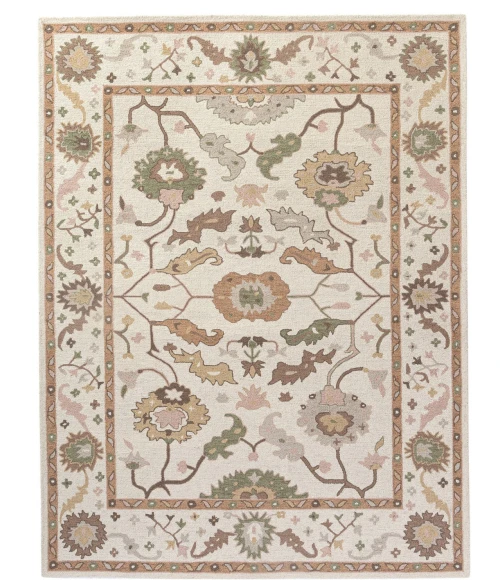 Rugs Town Pallor Cream Galisteo 10ft. x 14ft. Rect. Rug