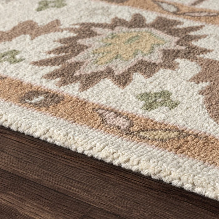 Rugs Town Cream Galisteo 5ft. x 7ft.9in. Rect. Rug