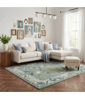 Rugs Town Pallor Green Galisteo 9ft. x 12ft. Rect. Rug