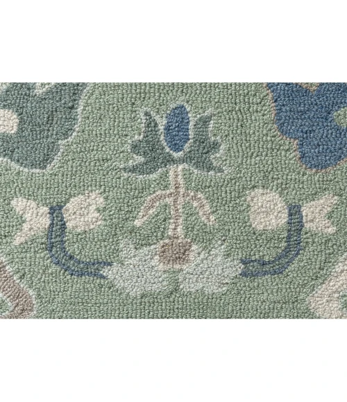 Rugs Town Pallor Green Galisteo 9ft. x 12ft. Rect. Rug
