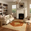 Rugs Town 82987 Red / Beige 5ft. x 7ft.9in. Rect. Rug