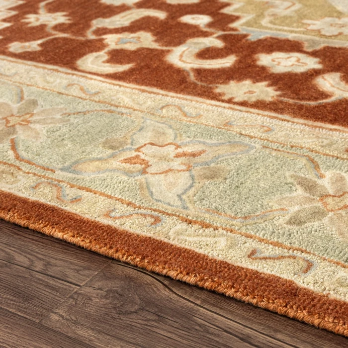 Rugs Town Red Grulla 7ft.9in. x 9ft.9in. Rect. Rug