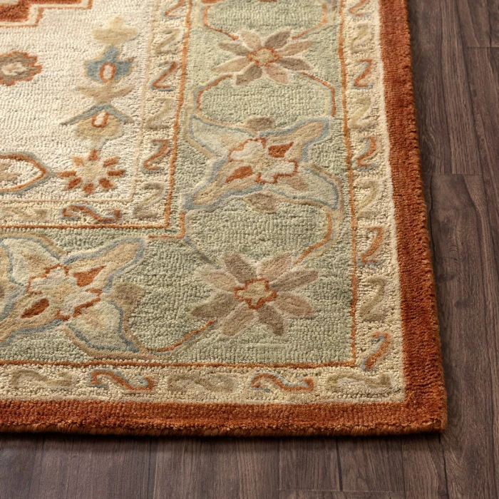 Rugs Town Red Grulla 7ft.9in. x 9ft.9in. Rect. Rug