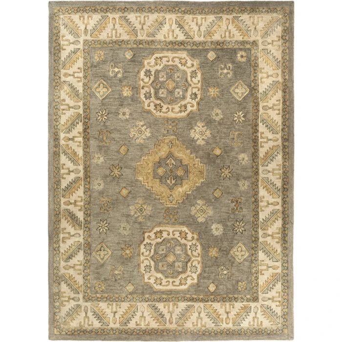 Rugs Town Gray Lucien 7ft.9in. x 9ft.9in. Rect. Rug