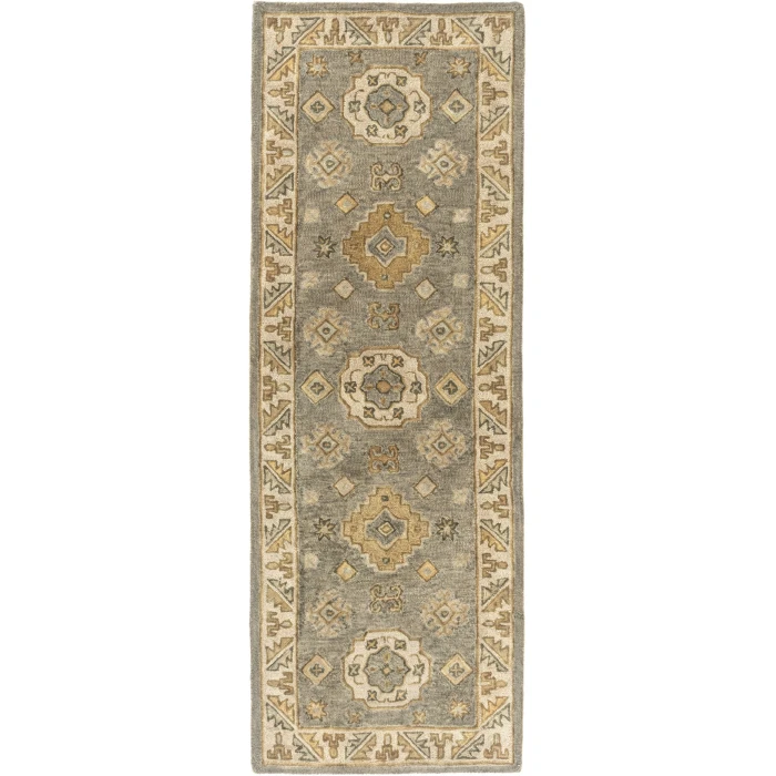 Rugs Town Gray Lucien 2ft.6in. x 7ft.6in. Rect. Rug