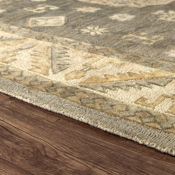 Rugs Town Gray Lucien 7ft.9in. x 9ft.9in. Rect. Rug