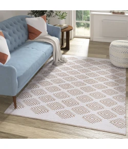 LR Home Pomona Tan POMON 9ft. x 12ft. Rectangle Rug