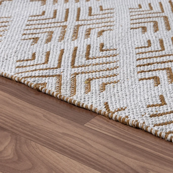 Rugs Town Tan POMON 2ft. x 8ft. Runner Rug