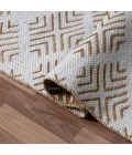 LR Home Pomona Tan POMON 2ft. x 8ft. Runner Rug