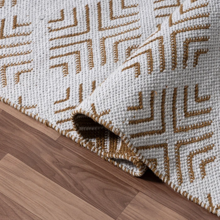 Rugs Town Tan POMON 2ft. x 8ft. Runner Rug
