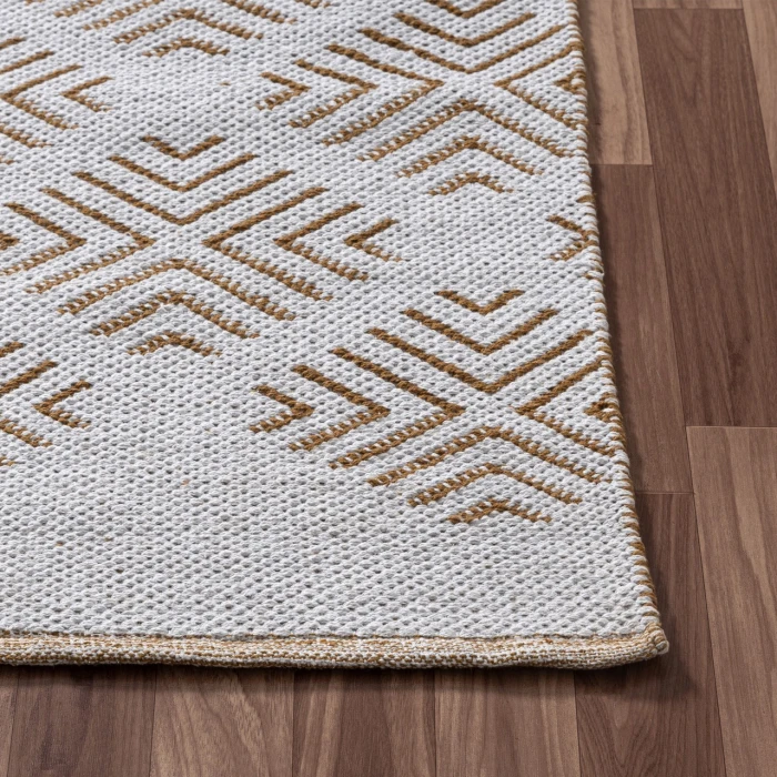 Rugs Town Tan POMON 2ft. x 8ft. Runner Rug