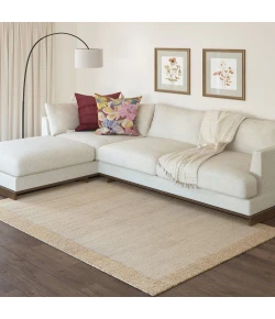 Rugs Town 82664 Beige 7ft.9in. x 9ft.9in. Rect. Rug