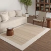Rugs Town 82666 Ivory / Beige 7ft.9in. x 9ft.9in. Rect. Rug