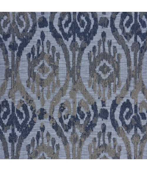 LR Home Retreat Blue RETRE 5ft. x 7ft. Rectangle Rug