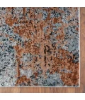 LR Home Revolution 81801 Gray/ Rust 7'-9" X 9'-6 Rect. Rug