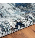LR Home Revolution 81802 Blue/ Gray 7'-9" X 9'-6 Rect. Rug