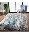 LR Home Revolution 81802 Blue/ Gray 7'-9" X 9'-6 Rect. Rug