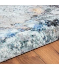 LR Home Revolution 81803 Blue/ Gray 7'-9" X 9'-6 Rect. Rug