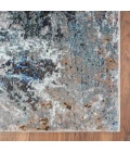LR Home Revolution 81803 Blue/ Gray 7'-9" X 9'-6 Rect. Rug