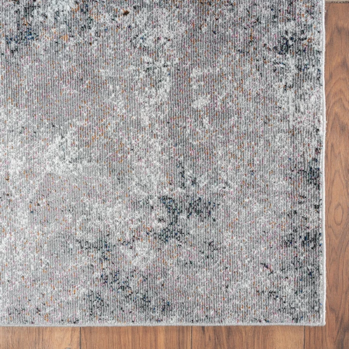 Rugs Town 81804 Gray/ Cream 7'-9" X 9'-6 Rect. Rug