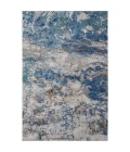 LR Home Revolution 81805 Gray/ Blue 5'3" X 7'6 Rect. Rug