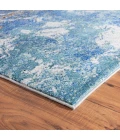 LR Home Revolution 81805 Gray/ Blue 5'3" X 7'6 Rect. Rug